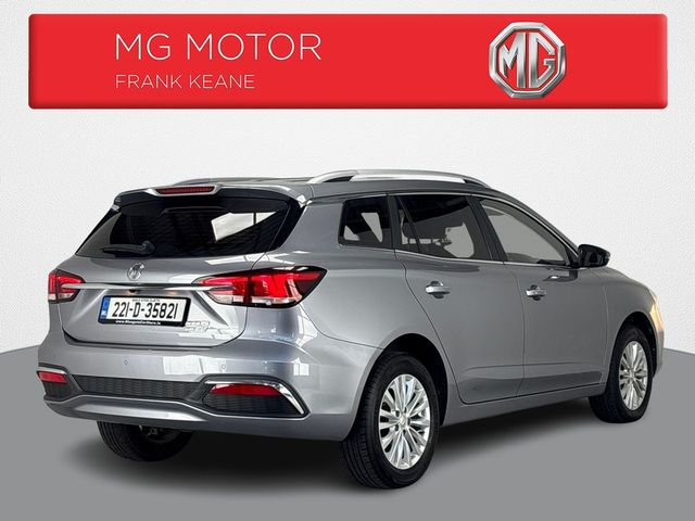 Image for 2022 MG 5 EXCLUSIVE 156PS 5DR AUTO **FULL BLACK LEATHER INTERIOR**TOUCHSCREEN INFOTAINMENT SYSTEM**DRIVE MODES**FRONT HEATED SEATS**LANE ASSIST**REVERSE CAMERA**ANDROID AUTO**APPLE CARPLAY**p