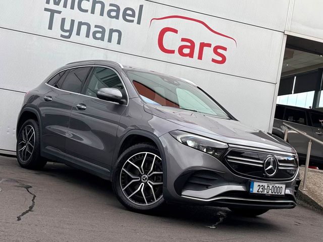 Image for 2023 Mercedes-Benz EQA 250 + AMG Line Premium, 1/2 Leather, 19" Alloys, Sat Nav, 360 Reverse Camera, CarPlay, Privacy Glass - First Registered in July 2023 - Trade in price €31, 777