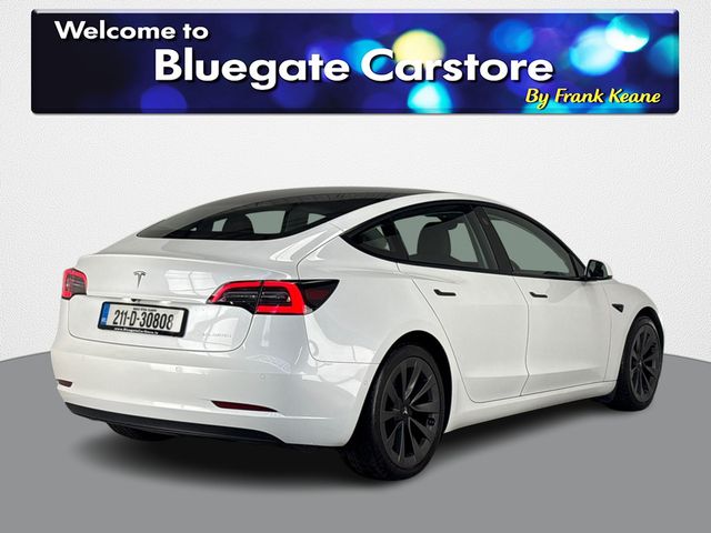 Image for 2021 Tesla Model 3 M3 LONG RANGE AWD **LONG RANGE DUAL MOTOR**FULL BLACK LEATHER INTERIOR**HEATED SEATS**DRIVE MODES**BLUETOOTH**LARGE TOUCHSCREEN INFOTAINMENT SCREEN**HEATED STEERING WHEEL**BLINDSPOT CAMERAS**
