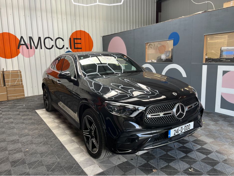 Image for 2024 Mercedes-Benz GLC Class €59950 2024 MERCEDES-BENZ GLC350E 4MATIC COUPE SPORTS ED 2.0 AUTOMATIC / CRUISE CONTROL / 360° CAMERA / ELECTRIC MEMORY & HEATED SEATS / PADDLE SHIFTERS / AMBIENT LIGHTS / APPLE CARPLAY AND MORE