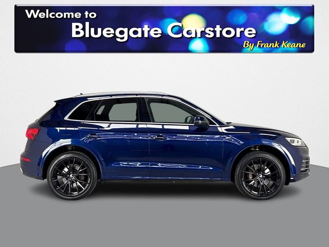 Image for 2020 Audi Q5 2.0 TFSI S LINE COMP 55 367BHP**NEW 21"ALLOYS**BLACK LEATHER INTERIOR**FRONT HEATED ELECTRIC SEATS**PARKING SENSORS**BLUETOOTH**ELECTRIC TAILGATE**KEYLESS START**DRIVE SELECT MODES**FINANCE ARRANGED**