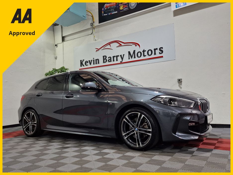 Image for 2021 BMW 1 Series 118D M SPORT AUTOMATIC **TOP SPEC / 18" M SPORT ALLOYS / APPLE CARPLAY / ACTIVE CRUISE CONTROL / COMFORT ACCESS / ELECTRIC DRIVER SEAT / ELECTRIC BOOTLID / REVERSE CAMERA / WIRELESS PHONE CHARGING**