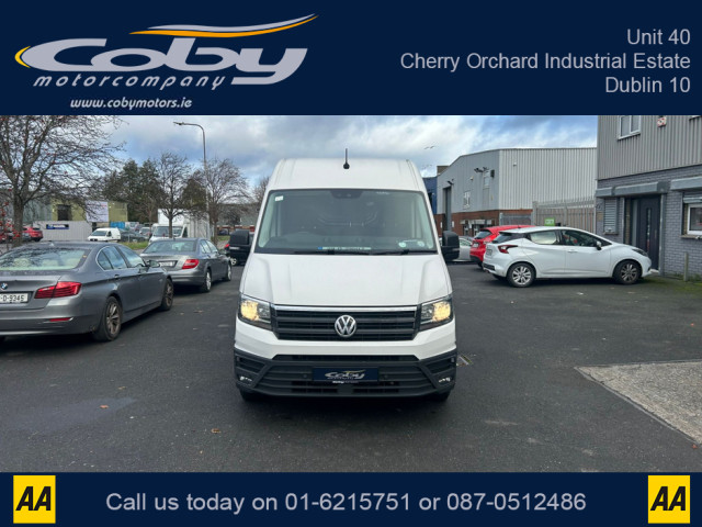 Image for 2021 Volkswagen Crafter 2.0 AUTO Air Conditioning €25, 950 Plus VAT 140HP 5DR. Full Parking Sensors, NCT &amp; TAX, Air Conditioning, Mirror Link/ Bluetooth, Cruise Control, MFSW and more.