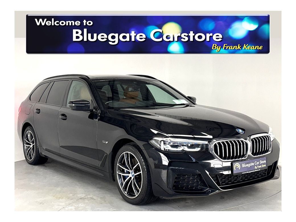 Image for 2023 BMW 5 Series 530E M SPORT AUTO **REVERSE CAMERA**ELECTRIC TAILGATE**PARKING SENSORS**APPLE CAR PLAY**MULTIFUNCTIONAL STEERING WHEEL**HEATED BROWN LEATHER INTERIOR**DUAL CLIMATE**DRIVE MODES**CRUISE CONTROL**