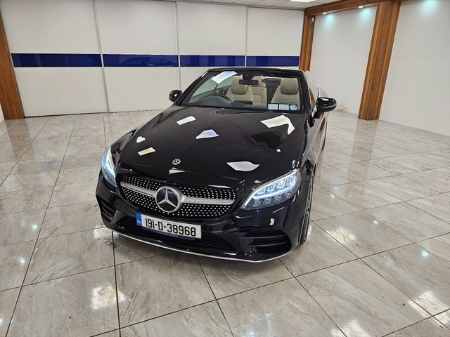Image for 2019 Mercedes-Benz C Class BLACK WITH IVORY // C 180 Cabriolet 