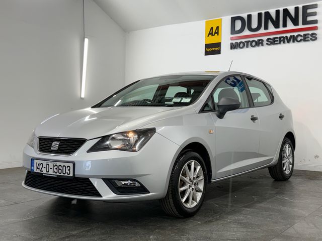 Image for 2014 SEAT Ibiza **2 KEYS **15" BRUSHED SILVER WHEELS **GARMIN TOUCHSCREEN **BLUE AND GREY FABRIC SEATS **ELECTRIC WINDOW ADJUSTMENT **DASH CAM BUILT INTO REAR VIEW MIRROR **MULTI FUNCTION STEERING WHEEL **FRONTAND 