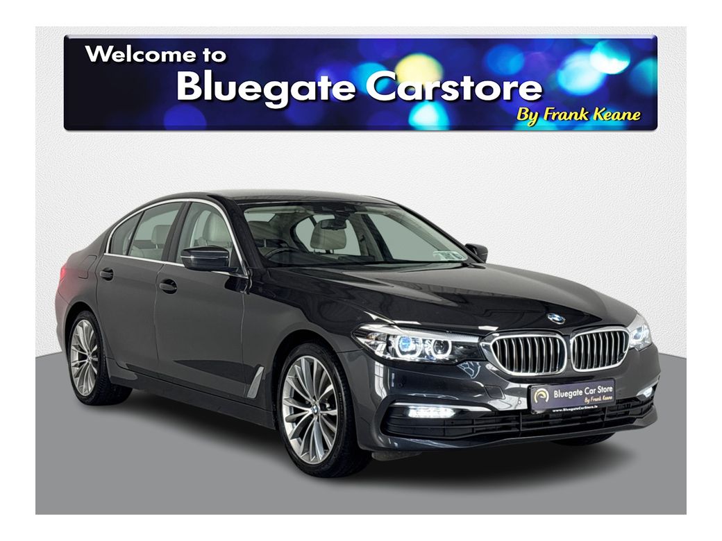 Image for 2019 BMW 5 Series D XDRIVE SE**FRONT HEATED SEATS**CREAM LEATHER INTERIOR**TOUCH SCREEN INFOTAINMENT**REVERSE CAMERA**PARKING SENSORS**DUAL CLIMATE CONTROL**KEYLESS START**DRIVE MODES**FINANCE ARRANGED**