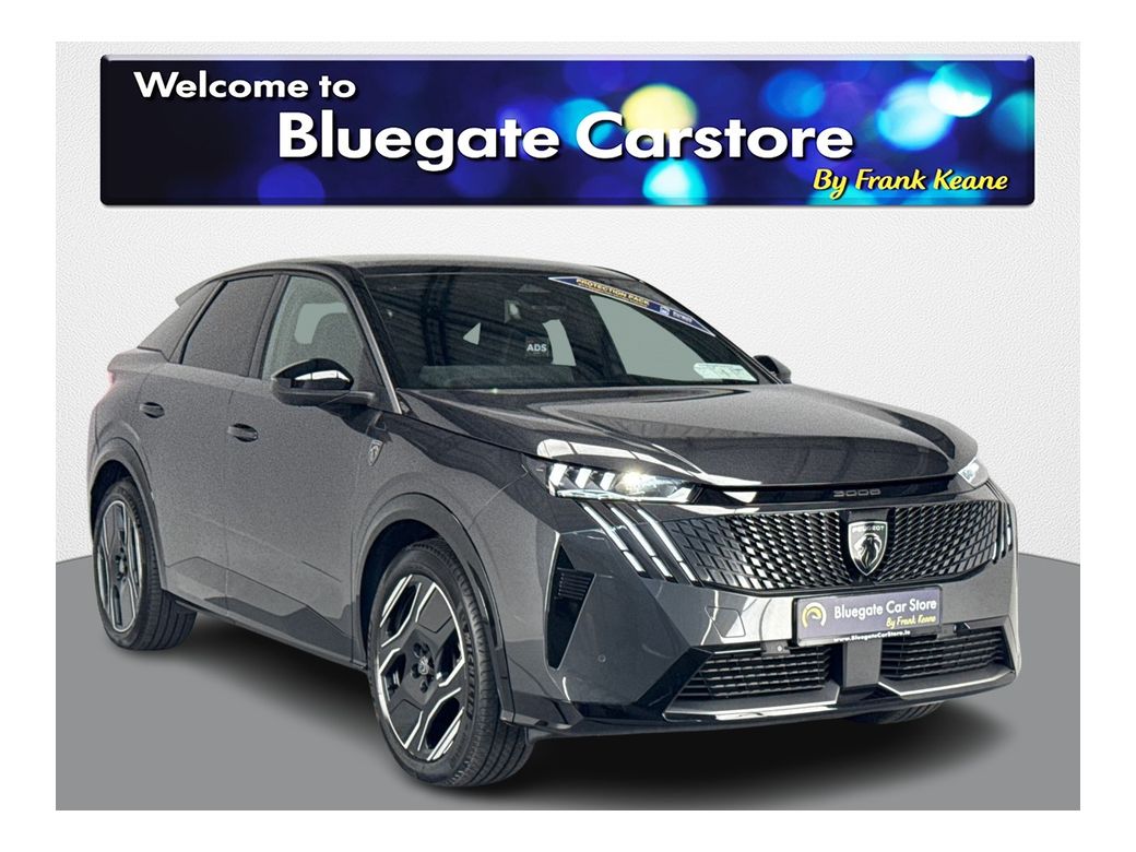 Image for 2024 Peugeot 3008 GT LINE EV**MULTIFUNCTIONAL STEERING WHEEL**DIGITAL DASH**TOUCH SCREEN DISPLAY**REVERSE CAMERA**PARKING SENSORS**APPLE CARPLAY**NAVIGATION**KEYLESS START**20"ALLOYS*AMBIENT LIGHTING*ELECTRIC TAILGATE*