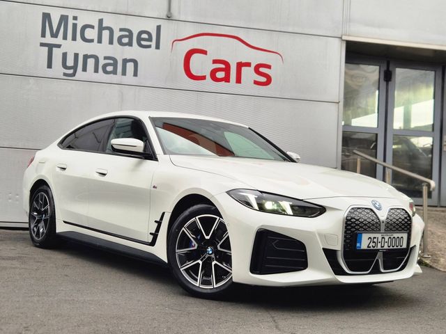 Image for 2025 BMW i4 M Sport eDrive 35 (335bhp) 18" Alloys, Grey M Sports Seats, CarPlay, 360 Camera, Privacy Glass - First Reg in December 2025 - Trade in Price €43, 888