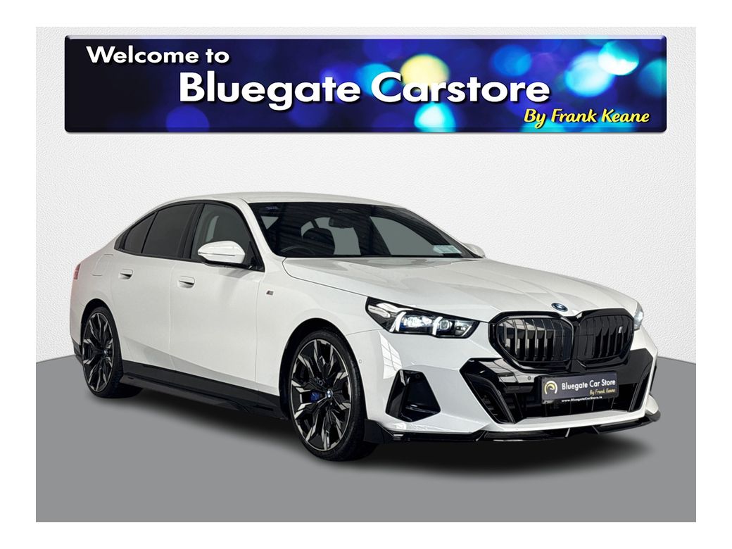 Image for 2024 BMW i5 EDRIVE40 M SPORT **SURROUND PARKING SENSORS**REVERSE CAMERA**FRONT HEATED SEATS**ELECTRONIC HANDBRAKE**LARGE INFOTAINMENT SYSTEM**DIGITAL DASHBOARD**FULL BLACK LEATHER INTERIOR**DRIVE MODES**