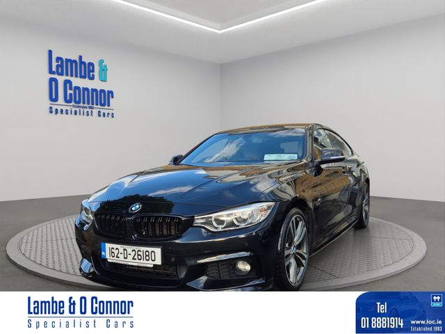 Image for 2016 BMW 4 Series 420d X DRIVE M SPORT GRAN COUPE * AUTOMATIC * CREAM LEATHER * FULL SERVICE HISTORY * HARMON KARDON AUDIO * HEATED SEATS * REVERSE CAMERA * * LOW KMS * BEST AVAILABLE * 