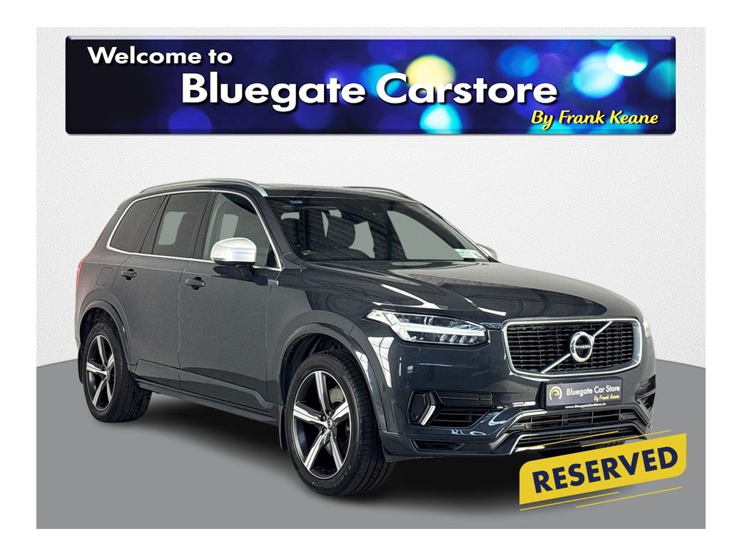 Image for 2019 Volvo XC90 T8 AWD PHEV R-DESIGN **FULL BLACK HALF LEATHER INTERIOR**REVERSE CAMERAS**REVERSE SENSORS**TOUCHSCREEN INFOTAINMENT SYSTEM**FULLY DIGITAL DASHBOARD**MULTIPLE DRIVE MODES**APPLE CARPLAY**SUNROOF**