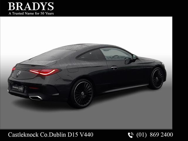Image for 2025 Mercedes-Benz CLE CLE 220d Coupe AMG Line Plus--Panoramic Sunroof, Night Package, Lip Spoiler, AMG Black Multispoke Alloys