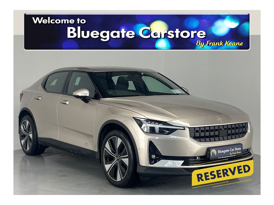 Image for 2025 Polestar 2 SRSM 231HP 69KWH**MANUFACTURERS WARRANTY*HEATED MEMORY SEATS**FRONT & REAR PARKING SENSORS**360 DEGREE REVERSING CAMERA**ADAPTIVE CRUSIE CONTROL**LANE ASSIST**COLLISION DETECTION**APPLE CARPLAY**