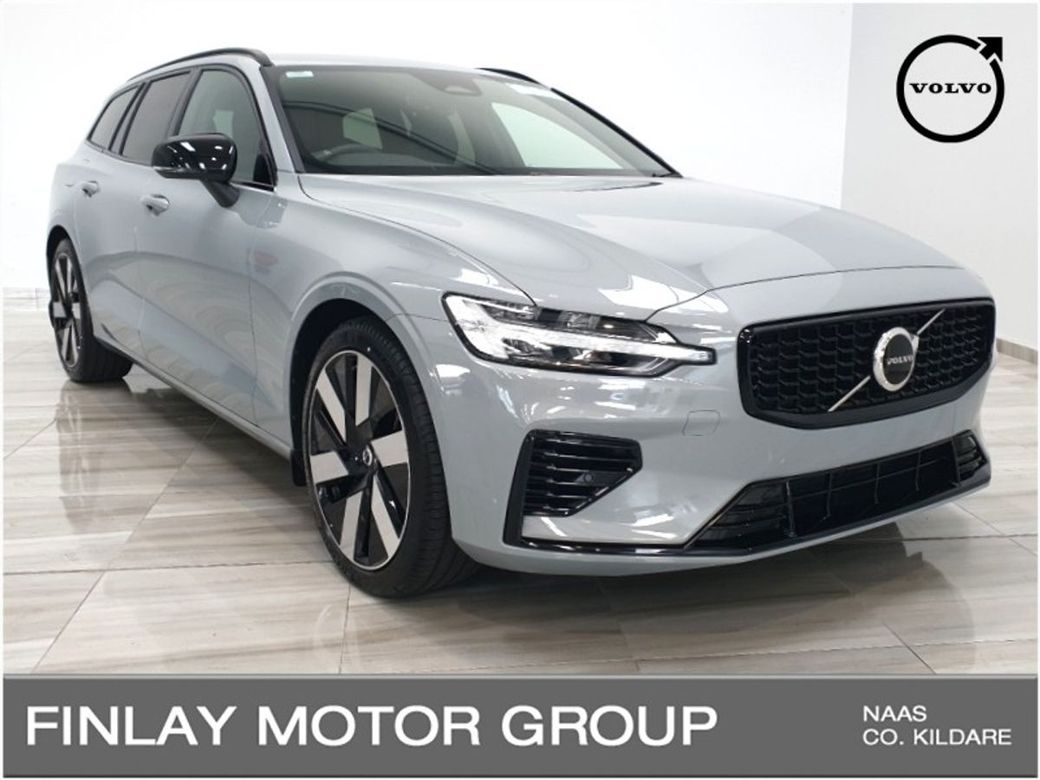 Image for 2025 Volvo V60 T6 Plus Dark , Demo Vapour Grey , Heated Seats , Heated Steering Wheel , 