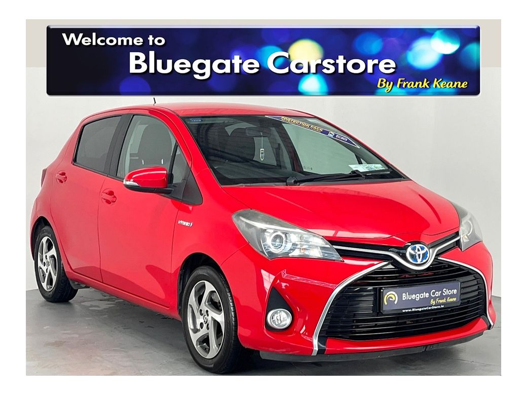 Image for 2016 Toyota Yaris ICON VVT-I CVT 5DR AUTO**MULTIFUNCTIONAL STEERING WHEEL**TOUCH SCREEN MEDIA DISPLAY**CLOTH INTERIOR**AIR CONDITIONING**REVERSE CAMERA**KEYLESS START**FINANCE AVAILABLE**