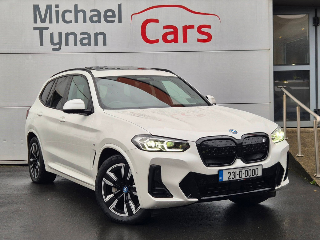 Image for 2023 BMW iX3 M Sport, 80kwh, Panoramic Roof, 19” Alloys, Privacy, Black Leather, Camera - First Registered in July 2023 - Trade in Price €38, 999