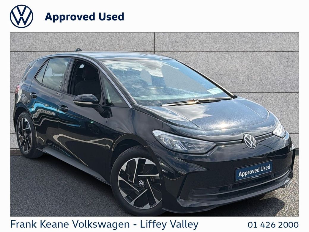 Image for 2024 Volkswagen ID.3 58KWH PA PRO *DEEP BLACK PEARL METALLIC* *REAR VIEW CAMERA* *HEATED SEATS* *18" ALLOY WHEELS* *BATTERY CERTIFIED* *PCP FINANCE FROM €321PM