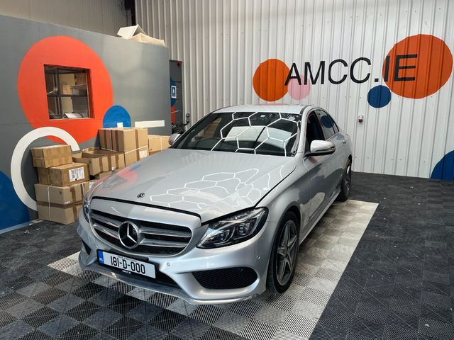 Image for 2018 Mercedes-Benz C Class 2018 MERCEDES-BENZ C220D AMG LINE 2.2 AUTOMATIC / CRUISE CONTROL / PARKING CAMERA / ELECTRIC MEMORY & HEATED SEATS / PADDLE SHIFTERS AND MORE