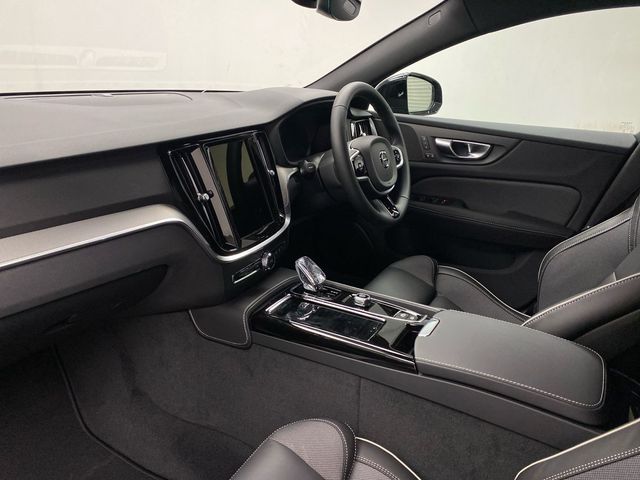 Image for 2025 Volvo V60 Denim Bleu Plus with Charcoal Nappa leather