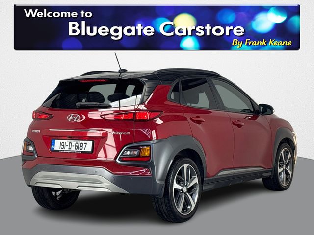 Image for 2019 Hyundai Kona KAUAI 2WD PREMIUM **FULL BLACK LEATHER INTERIOR**FRONT HEATED SEATS**ANDROID AUTO **APPLE CARPLAY**TOUCHSCREEN INFOTAINMENT SYSTEM**SEMI DIGITAL DASH**DOWNHILL DESCENT CONTROL**REVERSE CAMERA**