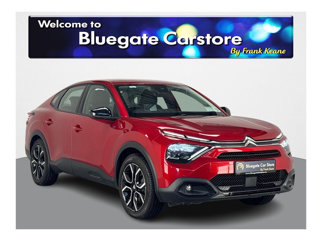 Image for 2025 Citroen Ami E -C4 X EFEEL PACK 50KWH**DIGITAL DASH**MULTIFUNCTIONAL STEERING WHEEL**KEYLESS START**DRIVE MODES**AIR CONDITIONING**REVERSE CAMERA**PARKING SENSORS**GREY CLOTH INTERIOR**FINANCE ARRANGED**