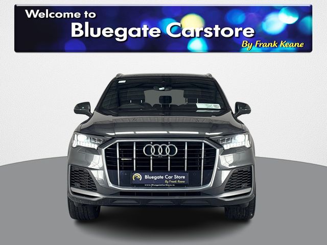Image for 2020 Audi Q7 3.0 S LINE 55 E QUATTRO*NEW 22"ALLOYS DUE*FRONT HEATED ELECTRIC MEMORY SEATS**BLACK LEATHER INTERIOR**ELECTRIC TAILGATE**TOUCH SCREEN CLIMATE CONTROL**REVERSE CAMERA**APPLE CARPLAY**FINANCE AVAILABLE*