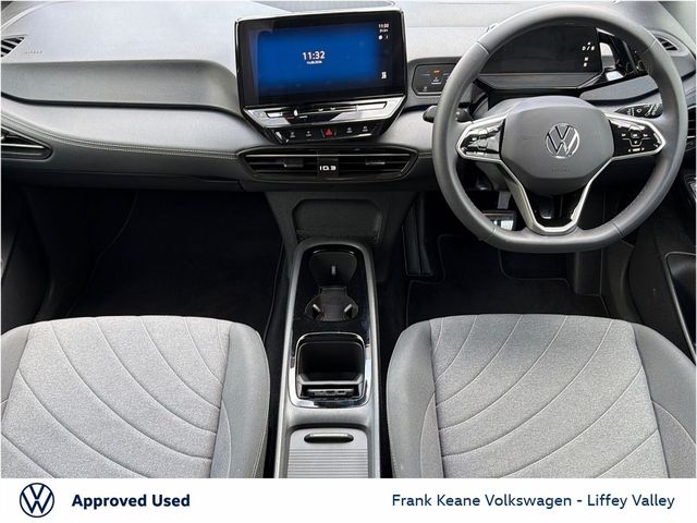 Image for 2024 Volkswagen ID.3 58KWH PA PRO *DEEP BLACK PEARL METALLIC* *REAR VIEW CAMERA* *HEATED SEATS* *18" ALLOY WHEELS* *BATTERY CERTIFIED* *PCP FINANCE FROM €321PM