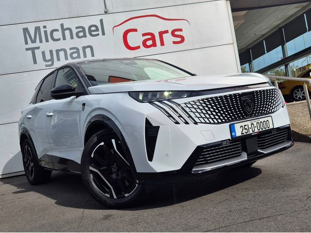 Image for 2025 Peugeot 3008 GT Line 73kwh Auto (210bhp) Tinted Glass, 20" Alloys, Camera, CarPlay, 1/2 Leather - First Registered January 2025 - Trade in Price €33, 888