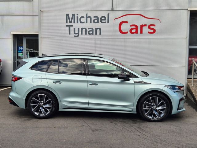 Image for 2024 Skoda Enyaq Enyaq 85 Sportline Plus, 20” Alloys, Alcantara Sports Seats, Heated Seats, Heated Steering Wheel, CarPlay/Android Auto, Electric Tailgate - First Registered February 2024 - Trade in Price €37, 888
