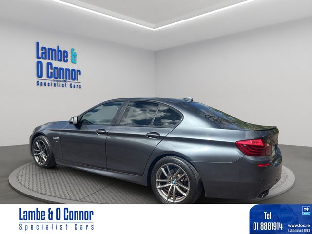 Image for 2016 BMW 5 Series 520d M SPORT AUTO * GREY MET / BLACK LEATHER * REVERSE CAMERA * SAT NAV * HEATED SEATS * 