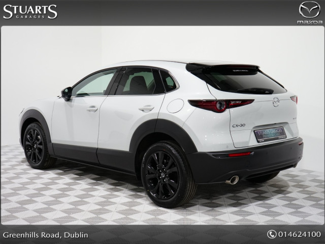 Image for 2024 Mazda CX-30 2.0 SKY-X 186ps HOMURA DEMO SPECIAL, SAVE €2, 850 OFF NEW PRICE, NEW PRICE €41, 345*ELECTRIC TAILGATE, KEYLESS, HEADS UP, NAV, TRAFFIC SIGN RECOGNITION, REAR CAMERA, ADAP CRUISE, LANE DEPARTURE, 