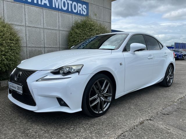 Image for 2013 Lexus IS 300h F-SPORT AUTOMATIC HYBRID 2.5 PETROL //HIGH SPEC//FULL LEATHER ELECTRIC HEATED SEATS//COOLED SEATS//REVERSE CAMERA//ADAPTIVE CRUISE CONTROL//KEYLESS ENTRY//