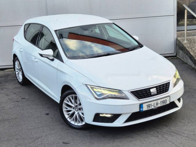 Image for 2019 SEAT Leon 1.6 diesel SE 115bhp manual, Air Con, 17" Alloys, Air Con, Reverse Camera, Bluetooth - First Registered February 2019 - Trade in Price - €14, 999.