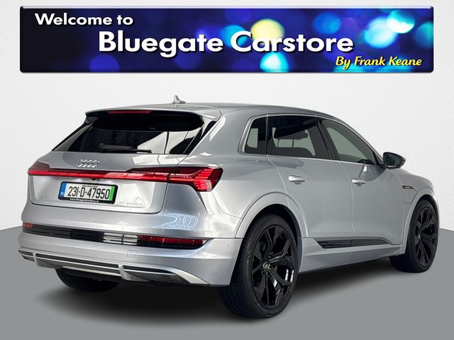 Image for 2023 Audi e-tron S LINE 55 QUATTRO**22" UPGRADED ALLOYS DUESOON**DIGITAL DASH**TOUCHSCREEN MEDIA**REVERSE CAMERA**KEYLESS START**BLACK LEATHER INTERIOR**HEATED SEATS**APPLE CARPLAY**ELECTRIC TAILGATE**