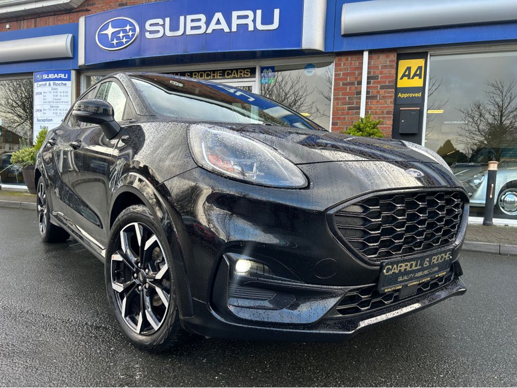 Image for 2023 Ford Puma ST-LINE X MHEV- Stunning in Panther Black with ST Detail - Top Trade-Ins & Great Finance Deals - Assured Dealer Warranty -