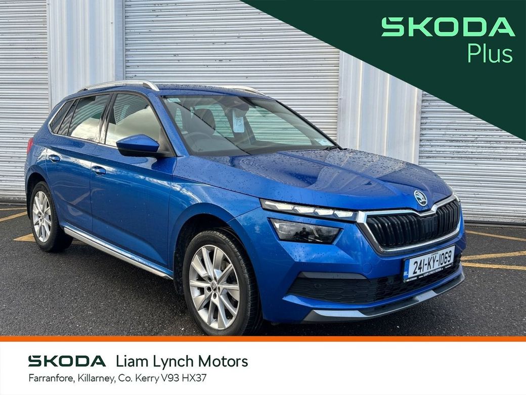 Image for 2024 Skoda Kamiq STYLE 1.0 LTR TSI 110 BHP AUTOMATIC *WITH FRONT SENSORS, HEATED WINDSCREEN/FRONT SEATS AND STEERING WHEEL*