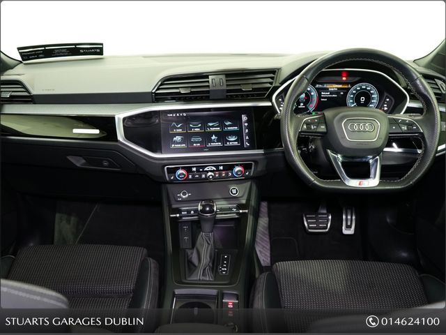 Image for 2022 Audi Q3 SPORTBACK PHEV S LINE BLACK PACK TFSI 245PDS AUTO*DIGITAL DASH, KEYLESS ENTRY & GO, HEATED SEATS, REAR CAMERA, PDC FRONT & REAR, LANE KEEP ASSIST, CRUISE CONTROL, DUAL CLIMATE CONTROL, S LINE SPORTS