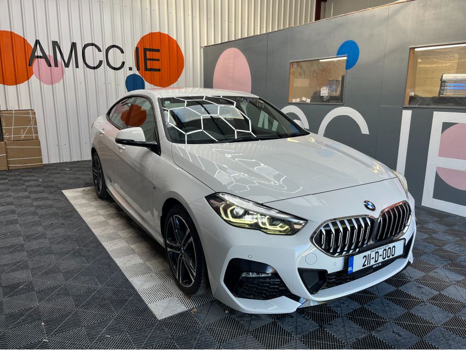 Image for 2021 BMW 2 Series €30950 2021 BMW 218D GRAN COUPE M-SPORT 2.0 AUTOMATIC / CRUISE CONTROL / REVERSE CAMERA / ELECTRIC MEMORY & HEATED SEATS / AMBIENT LIGHTS AND MORE