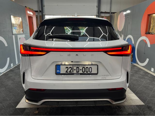 Image for 2022 Lexus NX €46950 2022 LEXUS NX350H F SPORT 2.5 AUTOMATIC / CRUISE CONTROL / 360° CAMERA / ELECTRIC MEMORY & HEATED SEATS / HEATED STEERING WHEEL / PADDLE SHIFTERS AND MORE