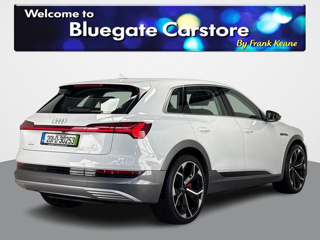 Image for 2020 Audi e-tron TECHNIK 50 QUATTRO**22" DIAMOND CUT ALLOYS**LEATHER HEATED ELECTRIC SEATS**TOUCH SCREEN INFOTAINMENT**APPLE CAR PLAY**TOUCH SCREEN CLIMATE CONTROL**REVERSE CAMERA**DIGITAL DASH**ELECTRIC TAILGATE**