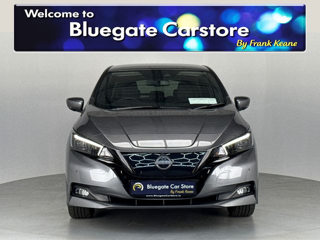 Image for 2024 Nissan Leaf 40kWh TEKNA**HEATED MULTIFUNCTIONAL STEERING WHEEL**BLACK LEATHER INTERIOR**ELECTRIC HANDBRAKE**TOUCH SCREEN MEDIA**SATNAV**REVERSE CAMERA**BLUETOOTH**KEYLESS START**FINANCE AVAILABLE**