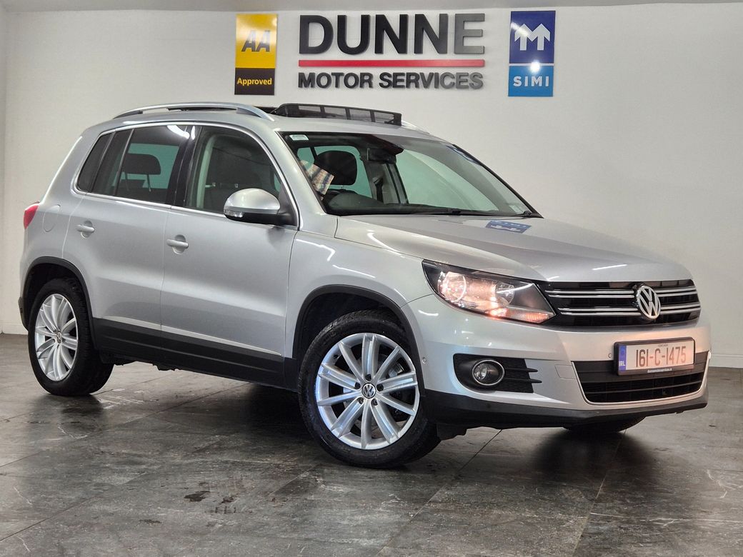 Image for 2016 Volkswagen Tiguan **SPORT-LINE**2.0TDI**PAN SUNROOF**FULL LEATHER**HEATED SEATS**FULLY ELETRIC D/S SEAT**18"DIAMOND CUT ALLOYS** 2X KEYS**LEATHER MULTIFUNCTION STEERING WHEEL**