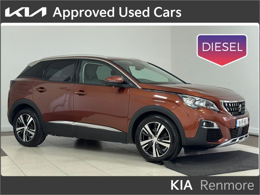 Image for 2019 Peugeot 3008 Allure 1.5 Blue HDI 130 6.2 5Dr