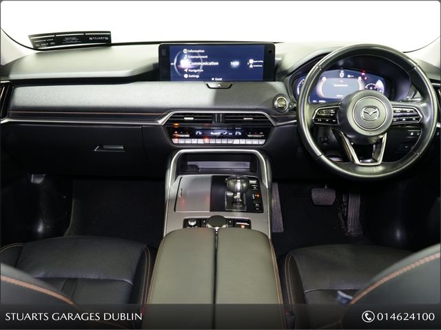 Image for 2024 Mazda CX-60 HOMURA, DRIVERS ASSISTANCE PACK, SOUL RED WITH BLACK LEATHER , RADAR CRUISE WITH MAZDA PILOT ASSIST, ADAPTIVE LED HEADLIGHTS, HEATED AND VENTILATED SEATS, HEATED STEERING WHEEL, REAR CAMERA, LED HEADL