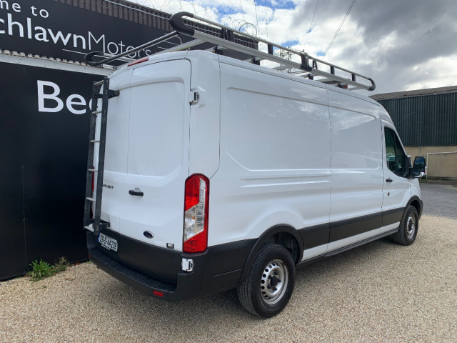 Image for 2023 Ford Transit 2.0 TDCI 130 PS LWB MED ROOF FWD // PRICE EXCL. VAT // 06/27 CVRT // ONE OWNER // GREAT CONDITION // 