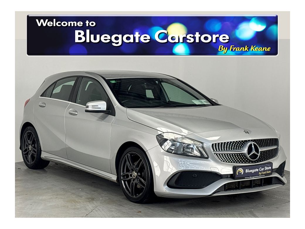 Image for 2018 Mercedes-Benz A Class A180 D AMG LINE 5DR AUTO**18"AMG ALLOYS**AMBIENT LIGHTING**PARKING SENSORS**DRIVE SELECT MODES**CRUISE CONTROL**REVERSE CAMERA**PUSH BUTTON START**DUAL ZONE CLIMATE CONTROL**