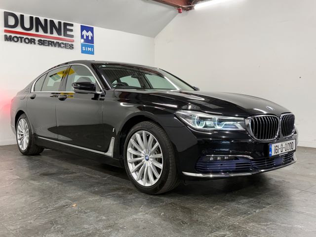 Image for 2016 BMW 7 Series **LUXURY MODEL **360 CAMERA **DUAL MEMORY SEATS **HEATED +COOLING SEATS **REAR ELECTRIC BLINDS **4 ZONE CLIMATE **REAR HEATED SEATS **19" ALLOYS **360 PARKING SENORS **LANE ASSIST **ACTIVE CRUISE