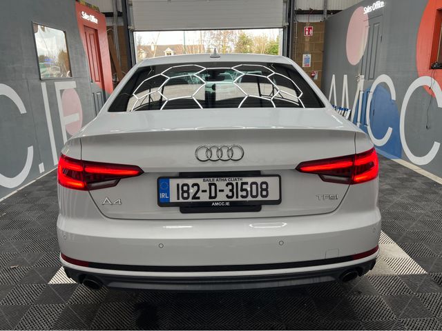 Image for 2018 Audi A4 €23950 2018 AUDI A4 TFSI SPOILER SLAI 2.0 AUTOMATIC / CRUISE CONTROL / 360° CAMERA / ELECTRIC HEATED SEATS / PADDLE SHIFTERS AND MORE