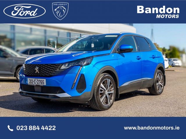 Image for 2021 Peugeot 3008 2021 Peugeot 3008 Blue 1.2 PureTech 130bhp Allure